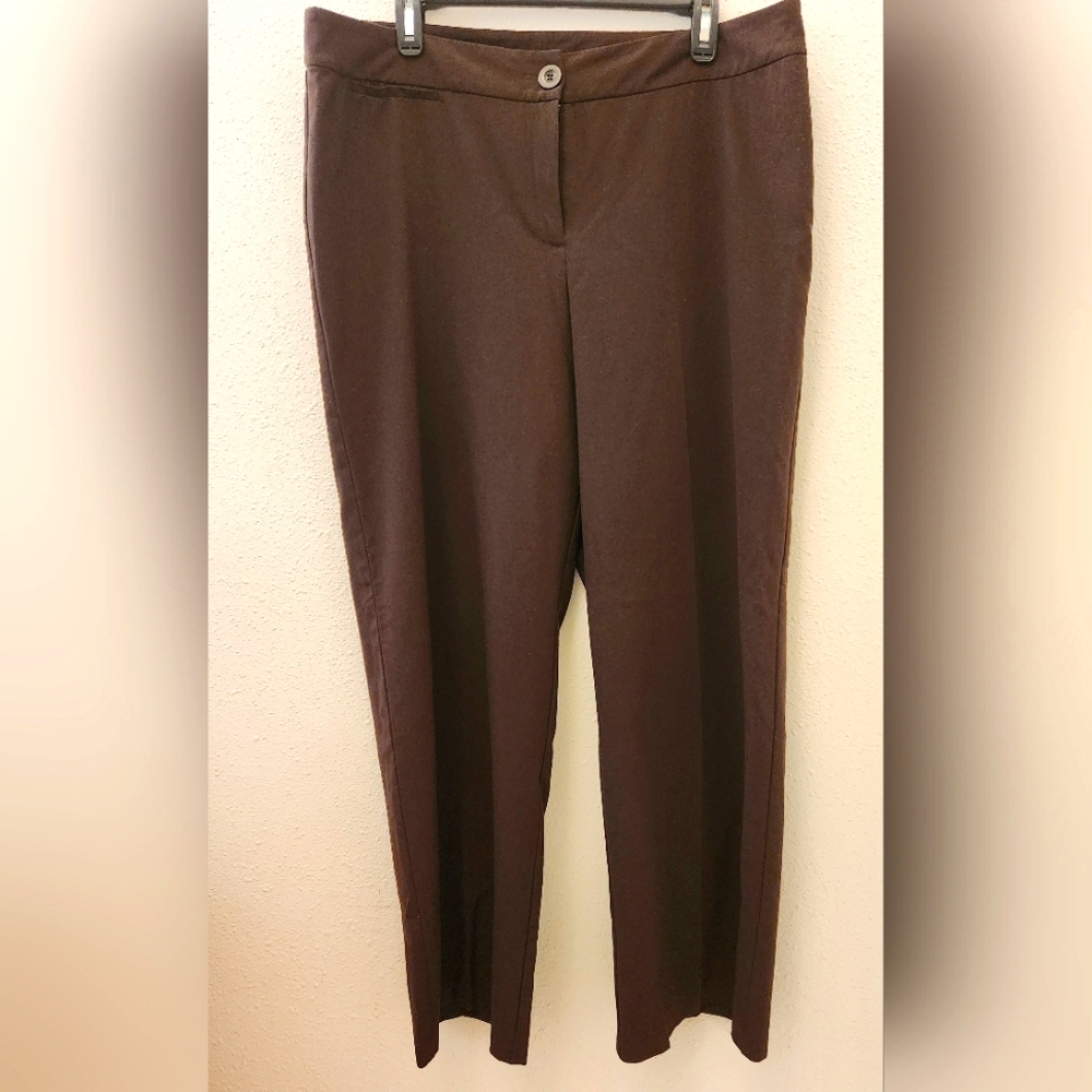 Chico's Size 3 (large) Brown Dress Pants